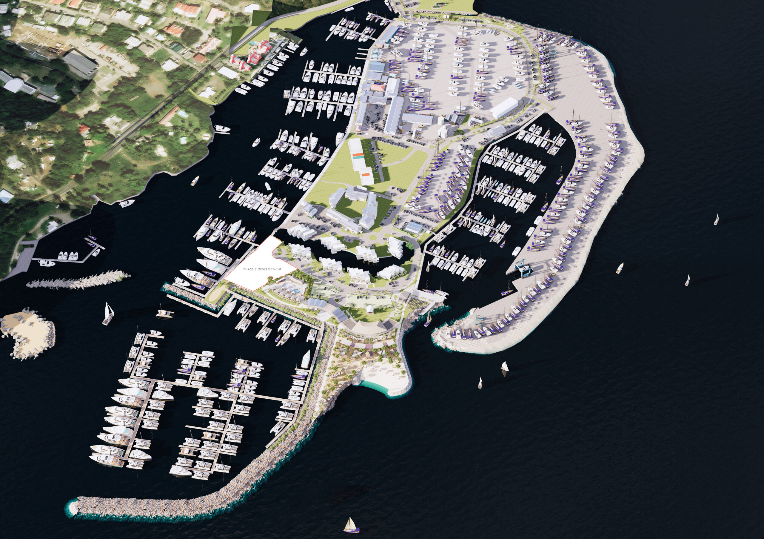 Nanny Cay South Marina – Before